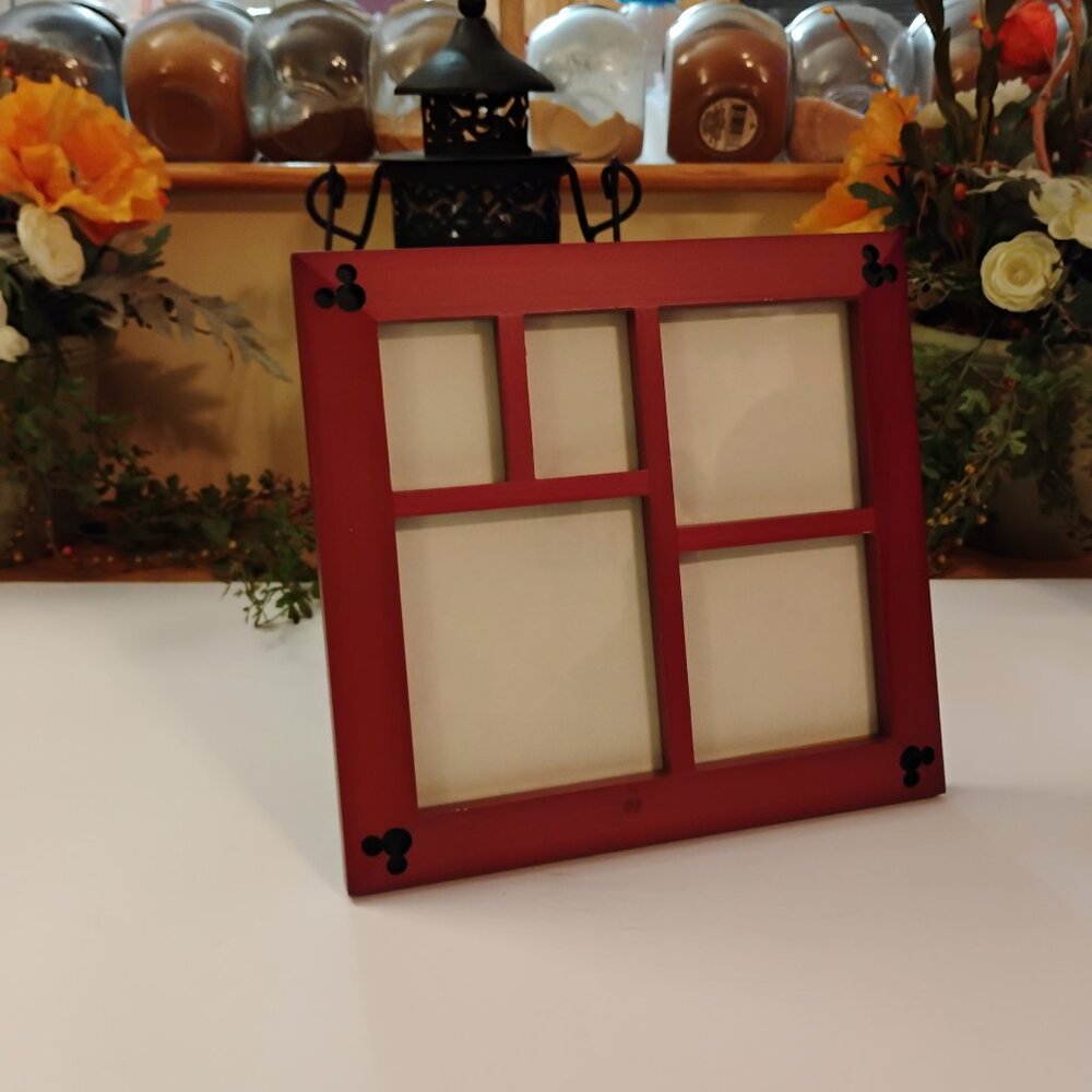 Wood Mickey Mouse Collage Picture Frame